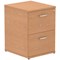 Impulse Foolscap Filing Cabinet, 2 Drawer, Oak