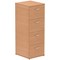 Impulse Filing Cabinet, 4 Drawer, Oak
