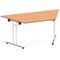 Impulse Trapezoidal Folding Table, 1600mm, Oak