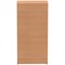 Impulse Tall Cupboard, 3 Shelves, 1600mm High, Oak