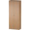 Impulse Extra Tall Cupboard, 4 Shelves, 2000mm High, Oak