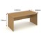 Impulse 1200mm Rectangular Desk, Panel End Leg, Oak