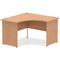 Impulse 1200mm Corner Desk, Panel End Leg, Oak