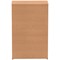Impulse Medium Cupboard, 2 Shelves, 1200mm High, Oak