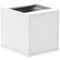 Impulse Fixed 3 Drawer Pedestal, White