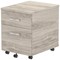 Impulse Mobile 2 Drawer Pedestal - Grey Oak Impulse Mobile 2 Drawer Pedestal - Grey Oak