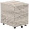 Impulse Mobile 2 Drawer Pedestal - Grey Oak Impulse Mobile 2 Drawer Pedestal - Grey Oak