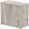 Impulse Low Cupboard, 800x400x800mm, Grey Oak