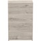 Impulse Medium Cupboard, 2 Shelves, 1200mm High, Grey Oak