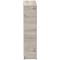Impulse Tall Cupboard, 3 Shelves, 1600mm High, Grey Oak