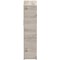 Impulse Tall Cupboard, 3 Shelves, 1600mm High, Grey Oak