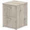 Impulse Foolscap Filing Cabinet, 2 Drawer, Grey Oak