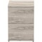 Impulse Foolscap Filing Cabinet, 2 Drawer, Grey Oak