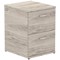 Impulse Foolscap Filing Cabinet, 2 Drawer, Grey Oak