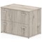 Impulse 2-Drawer Side Filer - Grey Oak