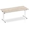 Impulse Rectangular Folding Table, 1800mm, Grey Oak