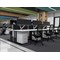 Impulse 1000mm Rectangular Desk, Black Cantilever Leg, White