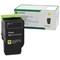 Lexmark CS/CX42x Return Programme 1.4K Toner Cartridge Yellow 78C20Y0