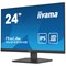 Iiyama Prolite Full HD IPS Monitor, 24 Inch, Black