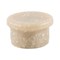 Bi-Office Biofusion Bivalves Magnets, 10mm, Beige, Pack of 10