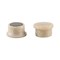 Bi-Office Biofusion Bivalves Magnets, 10mm, Beige, Pack of 10