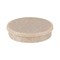 Bi-Office Biofusion Bivalves Magnets, 35mm, Beige, Pack of 10