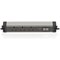 Volta Power Unit Module 3xSocket (Individually 5A Fuse) / 1xUSBa & 1xUSBc (30w shared)/ 2 x CAT6 Data Port - Black & Silver (1x Male & 1x Female Conne