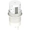 Volta Round 120mm Pop Up Power Unit Module with Wireless Charger (5w) / 4xSocket (Individually 5A Fuse)/ 1xUSBa & 1xUSBc (15.5w shared)/ 1xHDMI (1.4)/