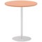 Italia Poseur Round Table, 1000mm Diameter, 1145mm High, Beech Italia Poseur Round Table, 1000mm Diameter, 1145mm High, Beech