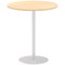 Italia Poseur Round Table, 1000mm Diameter, 1145mm High, Maple Italia Poseur Round Table, 1000mm Diameter, 1145mm High, Maple