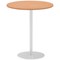 Italia Poseur Round Table, 1000mm Diameter, 1145mm High, Oak Italia Poseur Round Table, 1000mm Diameter, 1145mm High, Oak