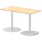 Italia Poseur Rectangle Table 1200mm Wide, 600mm Deep, Maple