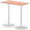 Italia Poseur Rectangular Table, W1200 x D600 x H1145mm, Beech Italia Poseur Rectangular Table, W1200 x D600 x H1145mm, Beech