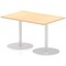 Italia Poseur Rectangle Table 1200mm Wide, 800mm Deep, Maple
