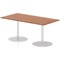 Italia Poseur Rectangle Table 1600mm Wide, 800mm Deep, Walnut