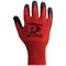 Pred Cardinal Cut 1 Safety Gloves 1 Pair Red/Black 8 (Pack of 10)