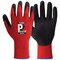 Pred Sensor Touchsafe Cut 1 Safety Gloves 1 Pair Red/Black 11 (Pack of 10)