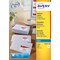 Avery Inkjet Address Label 63.5x72mm 12 Per A4 Sheet White (Pack 1200 Labels) J8164-100