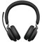 Jabra Evolve2 65 380A MS Stereo Headset Black Including Charging Stand 26599-999-989