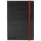 Black n' Red Casebound Notebook, A6, Ruled & Numbered, 144 Pages