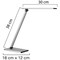 Unilux Terra Desk Lamp LED 5 Watt Silver