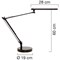 Unilux Mambo LED Lamp Black Base