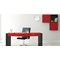 Unilux Aria Clock Metal Grey