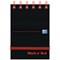 Black n' Red Wirebound Notebook, A7, Ruled, 140 Pages, Pack of 5