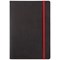 Black n' Red Soft Cover Business Journal, A5, Numbered Pages, 144 Pages