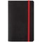 Black n' Red Soft Cover Business Journal, A6, Numbered Pages, 144 Pages