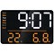 Unilux Numi Digital Wall Clock Black