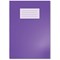 Hamelin Oxford Exercise Book 8mm Lined 64 Page A4 Purple (Pack of 50)