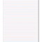 Hamelin Oxford Handwriting Book 4/16mm Lined 80 Page A4 Bright Red (Pack of 50)
