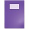 Hamelin Oxford Exercise Book 8mm Lined 80 Page A4 Purple (Pack of 50)